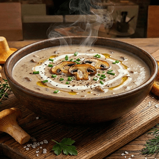 Грибной крем-суп