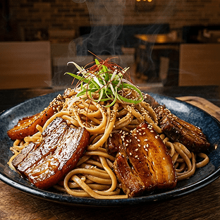 Свинина вок терияки